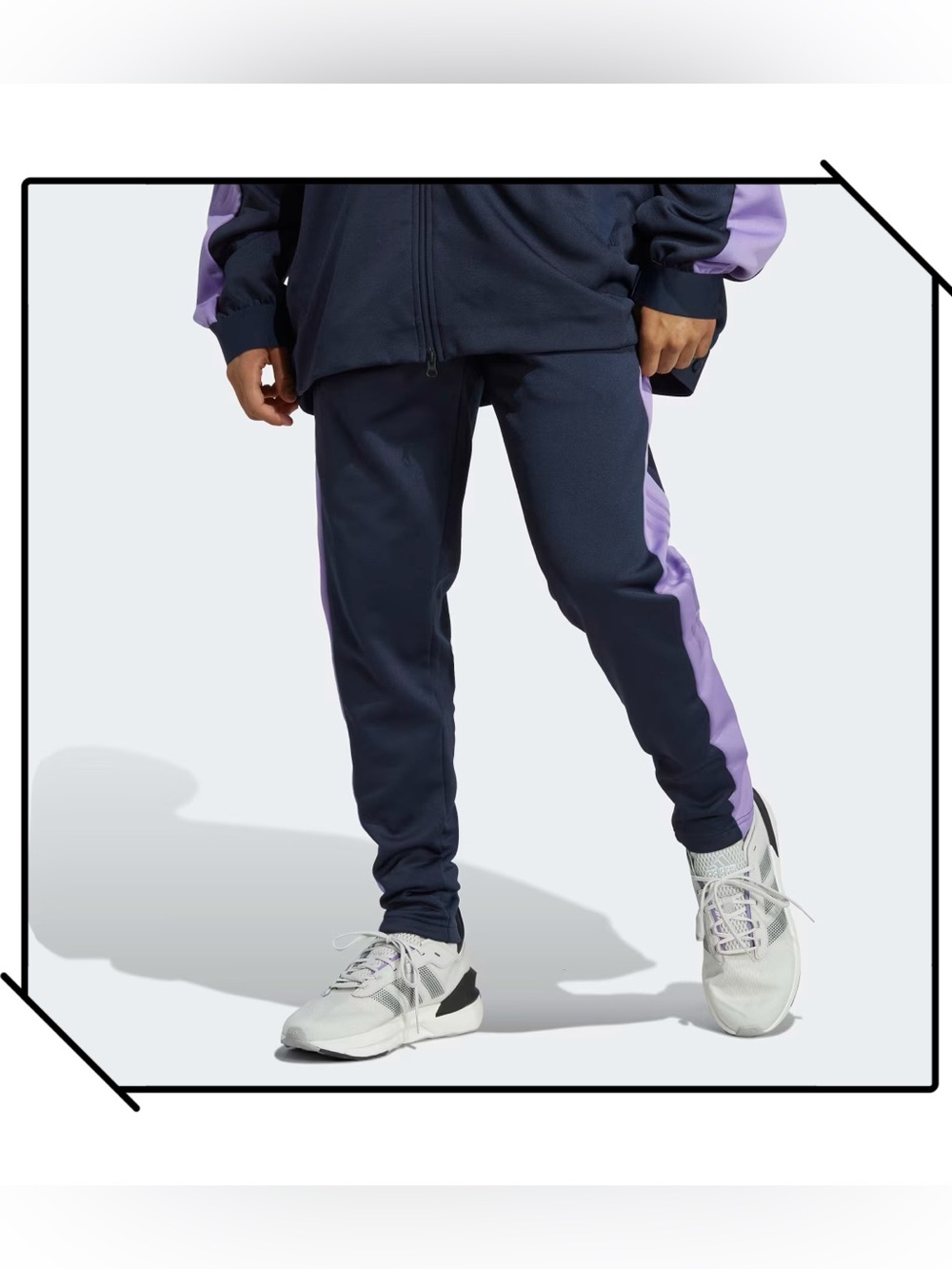 Adidas Men’s Tiro Suit-Up Advanced Track Pants Legend Ink Sz S Sporty Activewear
